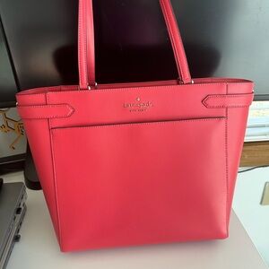 Kate Spade ♠️ pink Staci Tote Bag